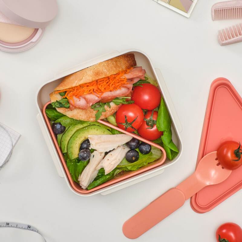 Hộp Cơm To-Go LocknLock 920ml Nhựa PP M&agrave;u Kem - LCB411, , large image number null